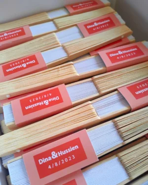 Paper Bridesmaids Fans