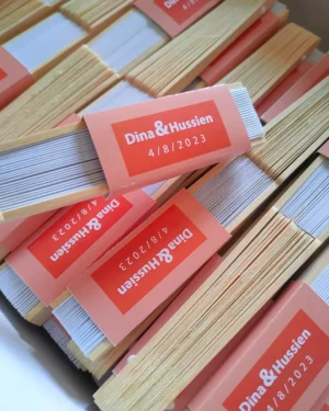 Paper Bridesmaids Fans