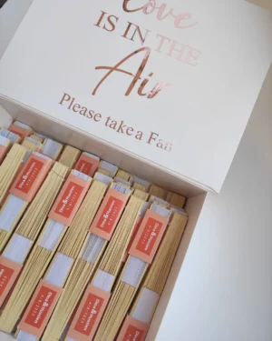 Paper Bridesmaids Fans